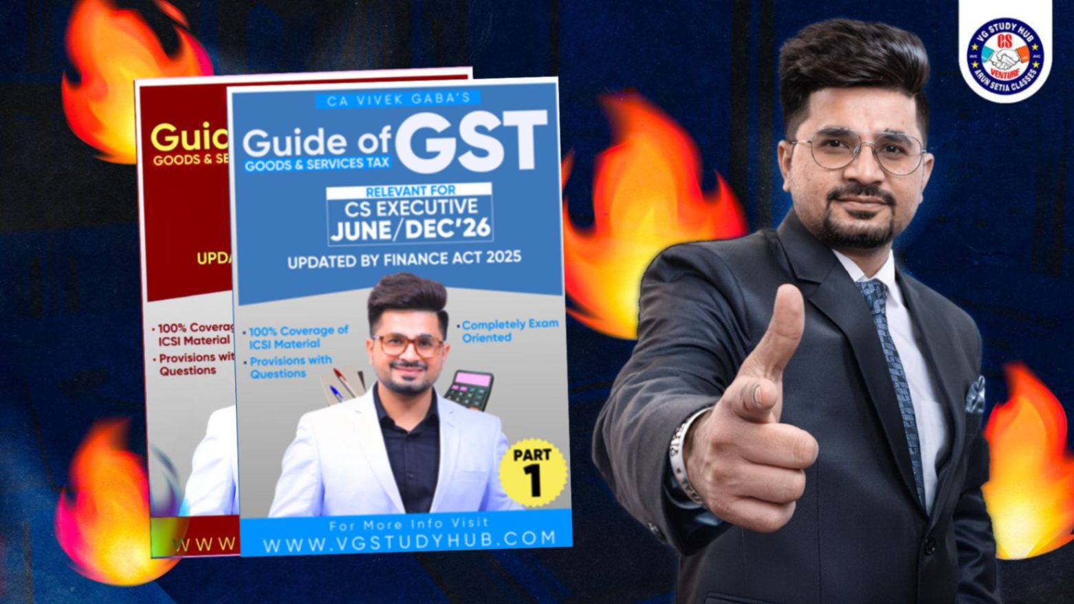 Only GST Part 1 & 2  Books